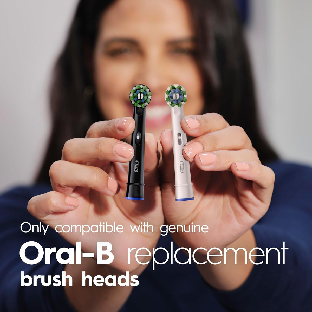 Oral-B Electric Toothbrush, Battery Powered Teeth Cleaner Rechargeable Pro CrossAction, Plaque removal
