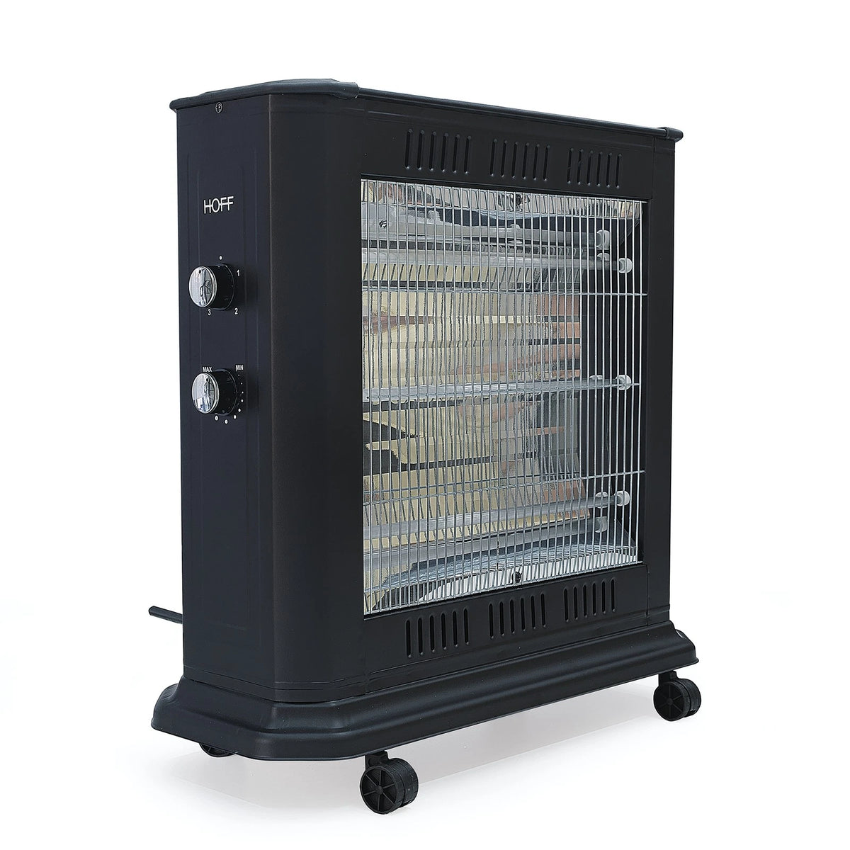 Portable Electric Heater 2700W Quartz Radiant Bedroom Heater - Large 100m³ Heating Adjustable Thermostat  - Winter Lounge Room Heater