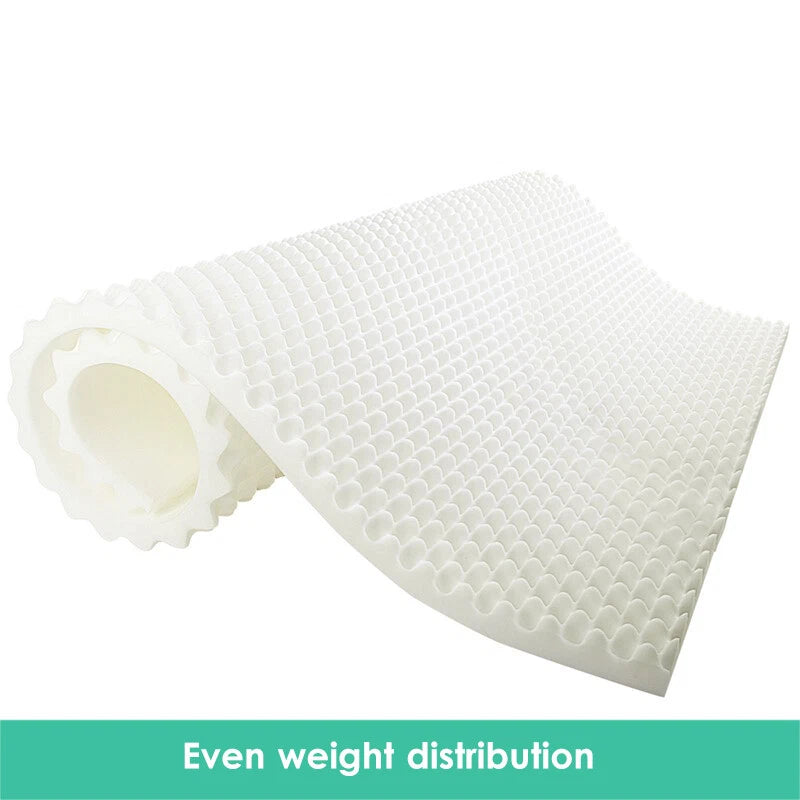 Queen Sized Premium Egg Crate 5cm Underlay Mattress Topper Protector Matress Protector