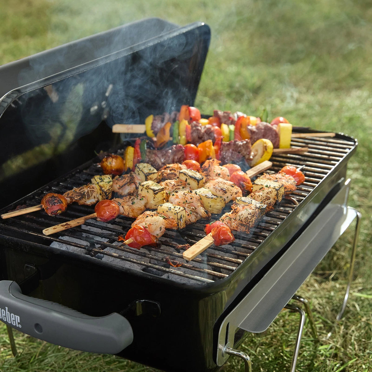 Portable Weber BBQ Camping Outdoor Charcoal Grill Hibachi Picnic Barbecue