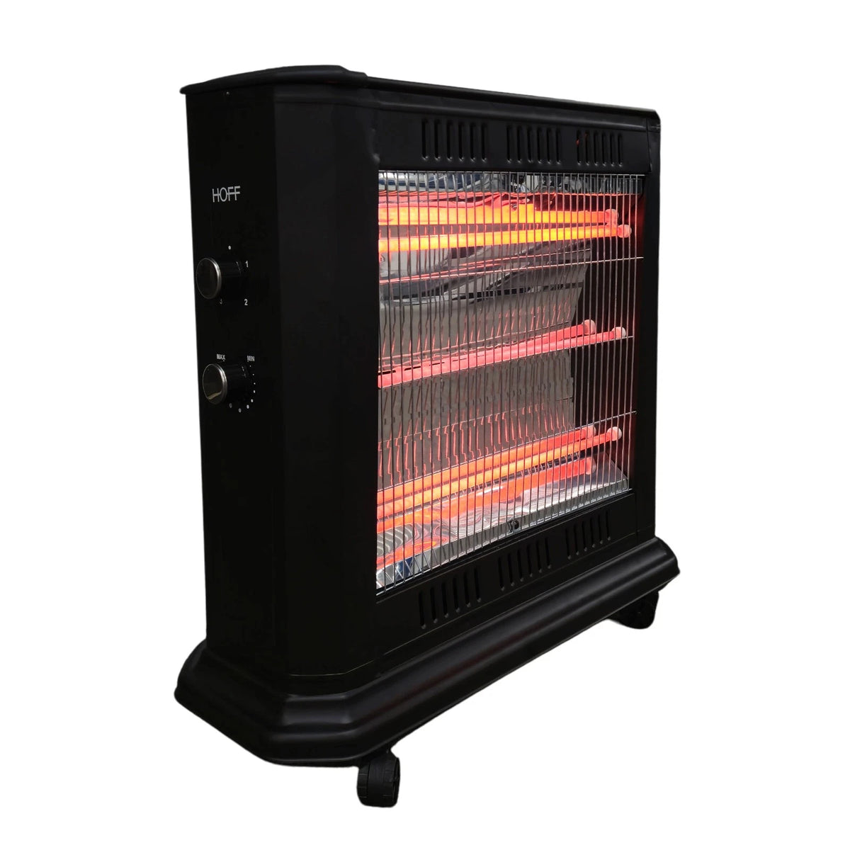 Portable Electric Heater 2700W Quartz Radiant Bedroom Heater - Large 100m³ Heating Adjustable Thermostat  - Winter Lounge Room Heater
