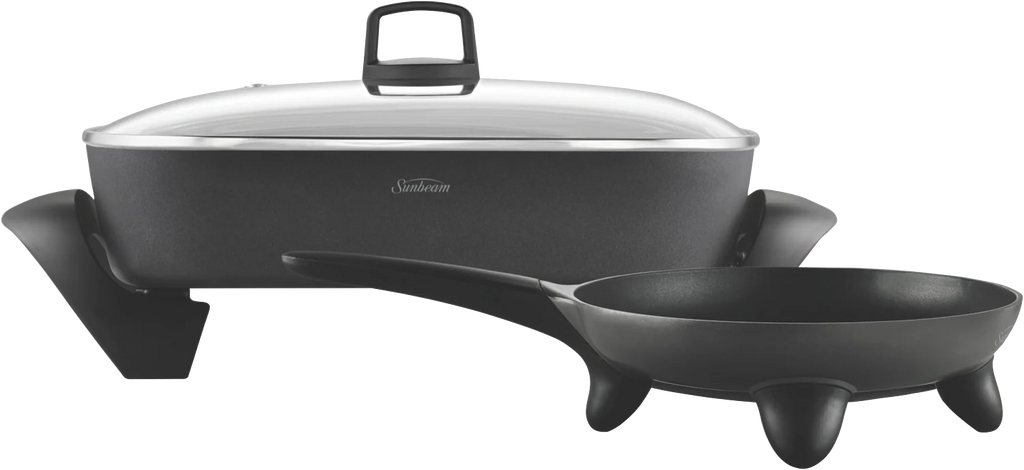 Sunbeam Family Banquet Frypan Electric Cooker Frying Pan & Skillet Set Cookware
