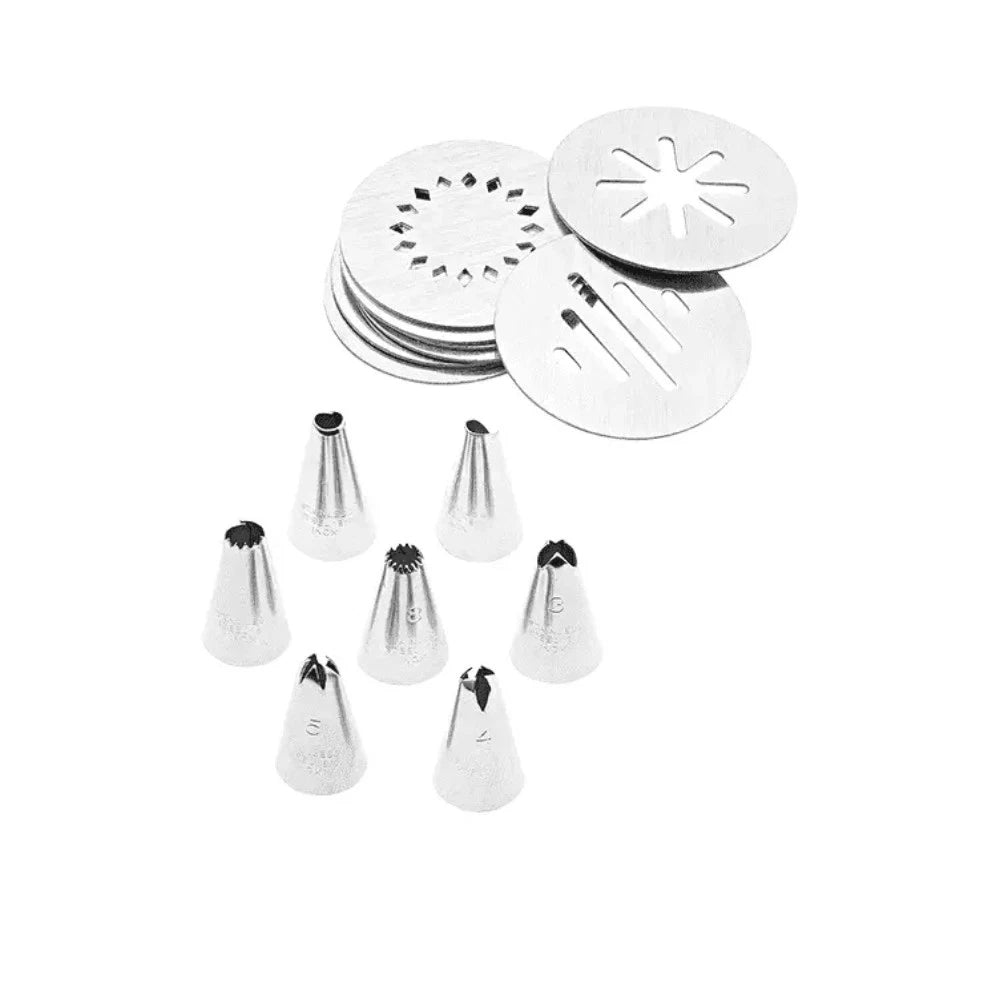 Avanti 17PC Baking Set | Cookie Press Icing Gun Cream Pastry Bakers Tool Cake Decorating
