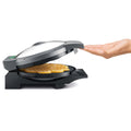 Breville Waffle Maker | Stainless Steel Heart-Shaped Scandi Waffle Machine | Breakfast Cooker Crisp Control Light Fluffy