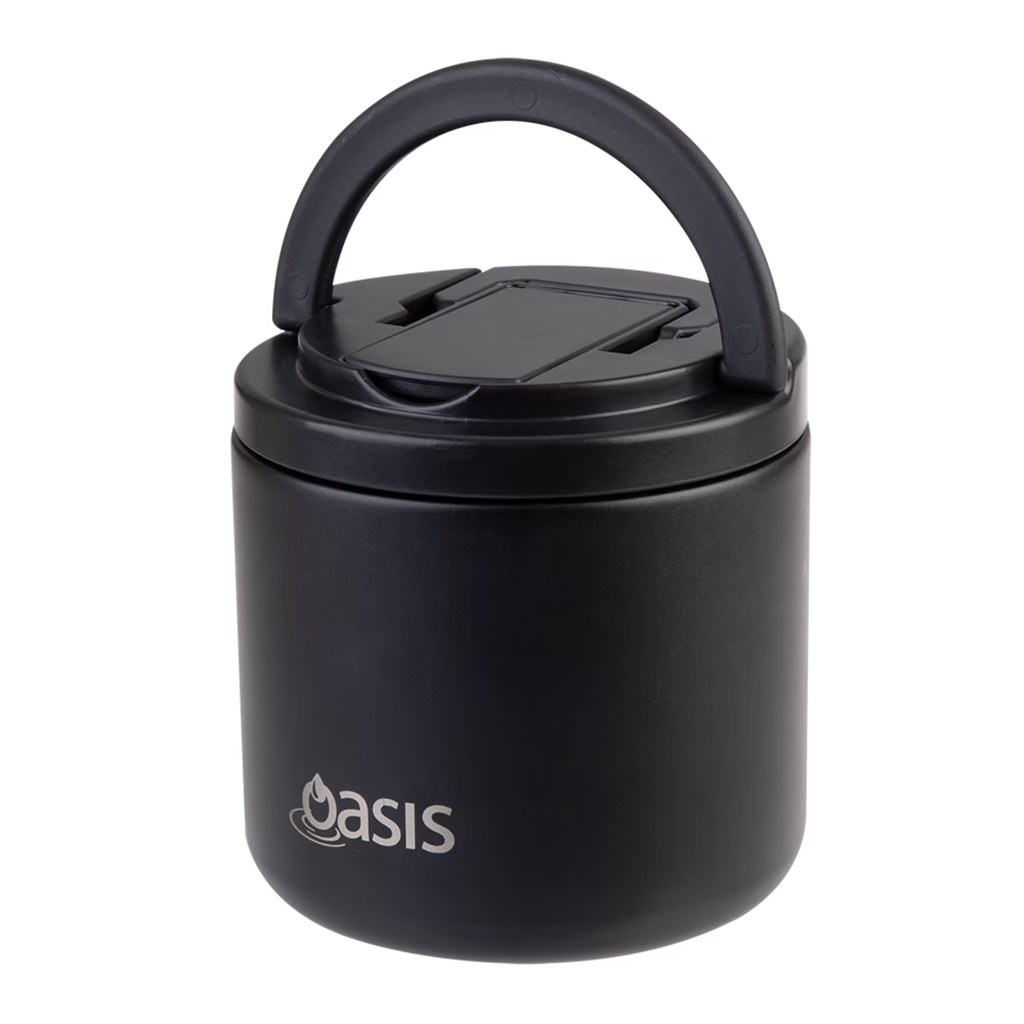 Portable Food Flask Double Wall Insulated Stainless Steel BPA Picnic Hiking Work Travel Food Storage