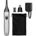 Wahl Ear Nose Eyebrow Rechargeable Trimmer, Portable Travel Grooming Kit