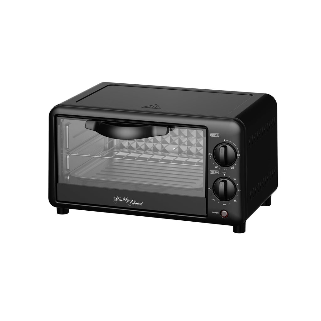 10L Electric Convection Oven | Benchtop Grill Baker Cooker Air Fryer Griller Baking Grilling Machine
