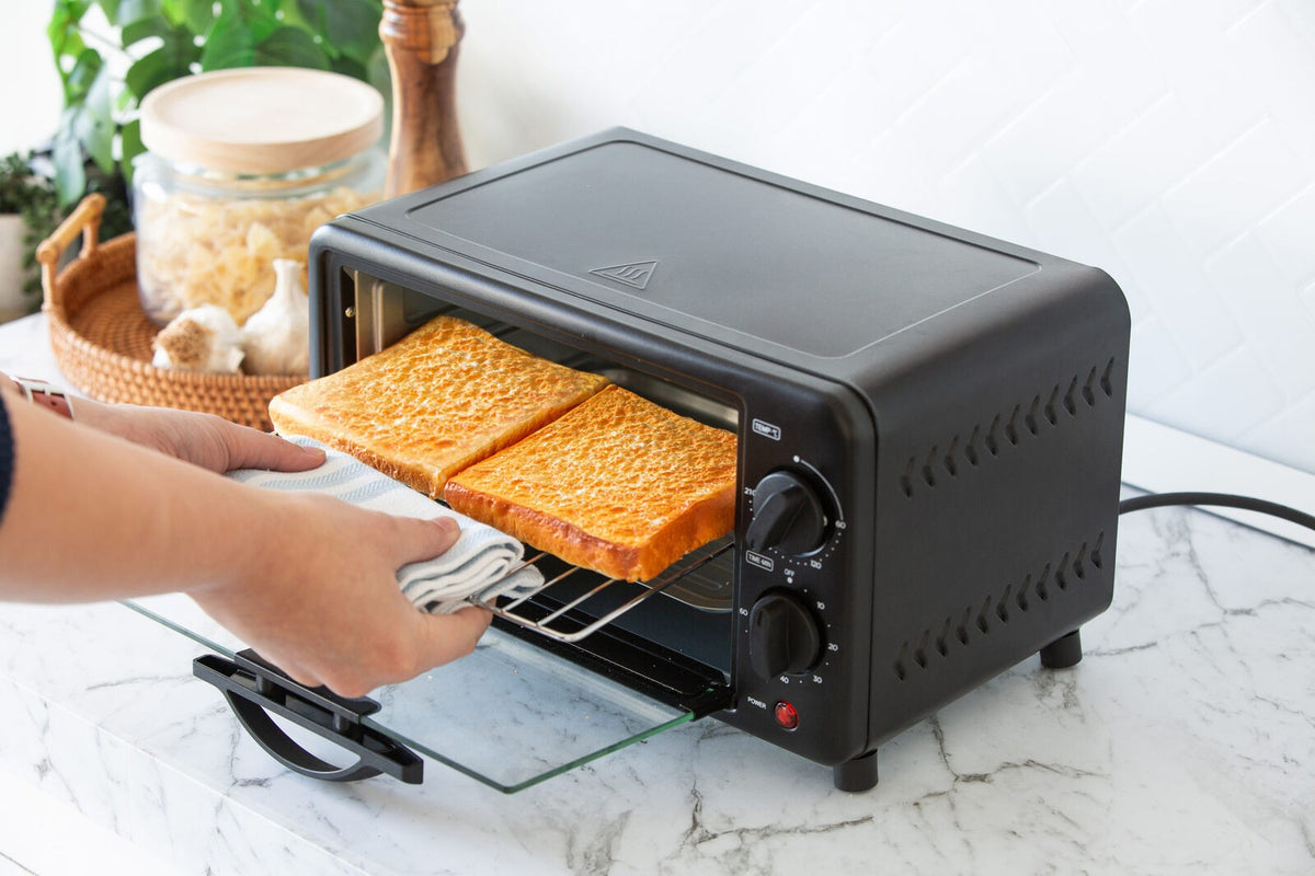 10L Electric Convection Oven | Benchtop Grill Baker Cooker Air Fryer Griller Baking Grilling Machine