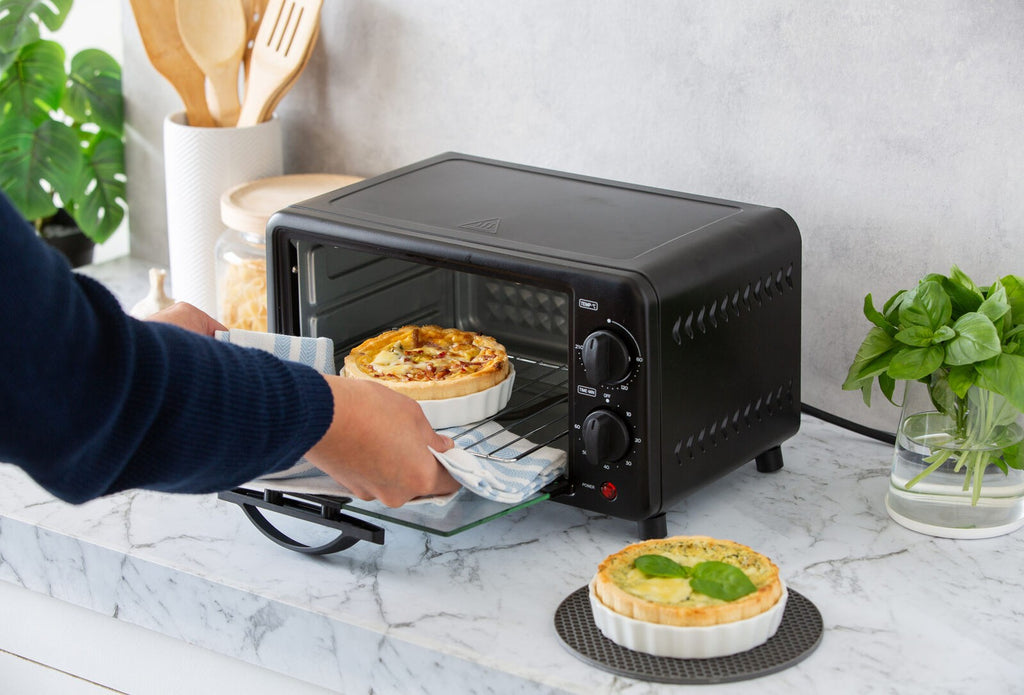 10L Electric Convection Oven | Benchtop Grill Baker Cooker Air Fryer Griller Baking Grilling Machine