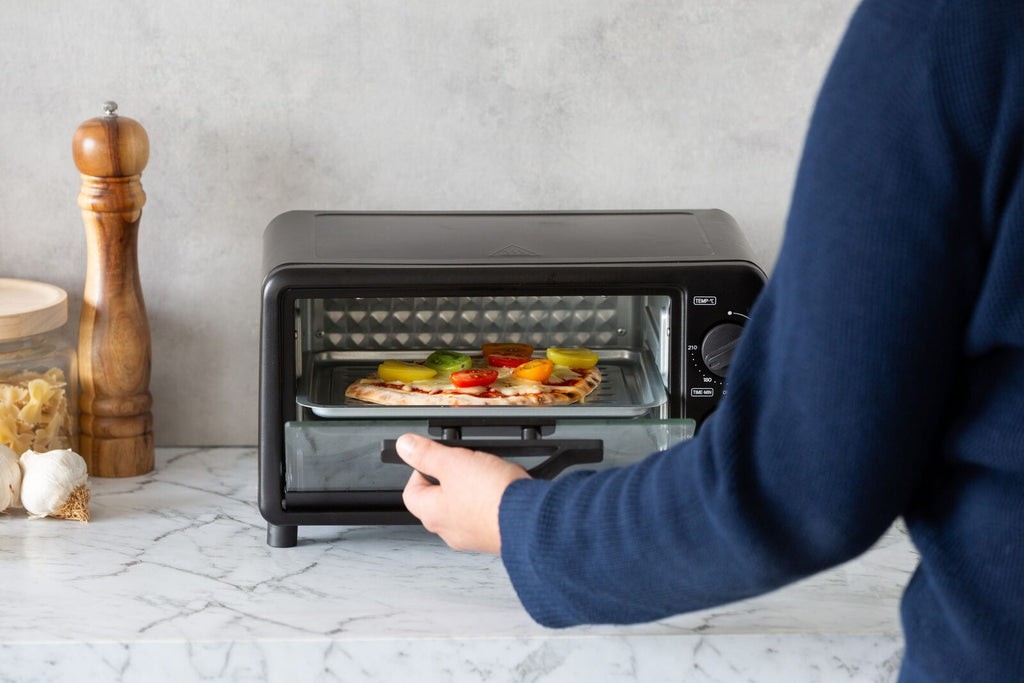 10L Electric Convection Oven | Benchtop Grill Baker Cooker Air Fryer Griller Baking Grilling Machine