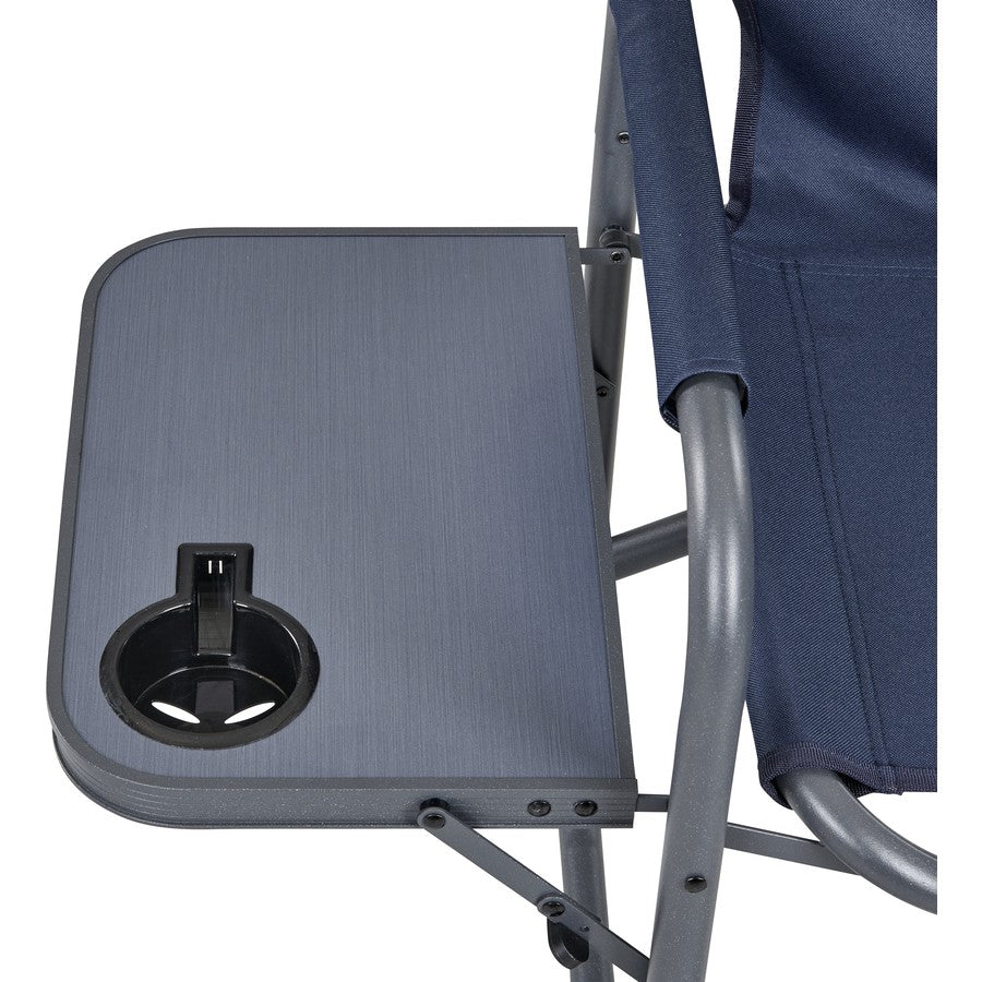 Oztrail Directors Chair Camping Campsite Adult Seater, Lightweight Durable Fishing Chair
