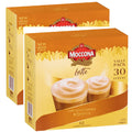 60 Pack Moccona Latte Sachets Instant Portable Coffee Cafe Style Coffee Intensity 6 Home School Camping Home Single Serve