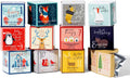 12 Days of Christmas Hot Chocolate Advent Calendar Countdown Calender Gift Set, 12 Pack Gourmet Hot Cocoa Mixes – Christmas Flavours