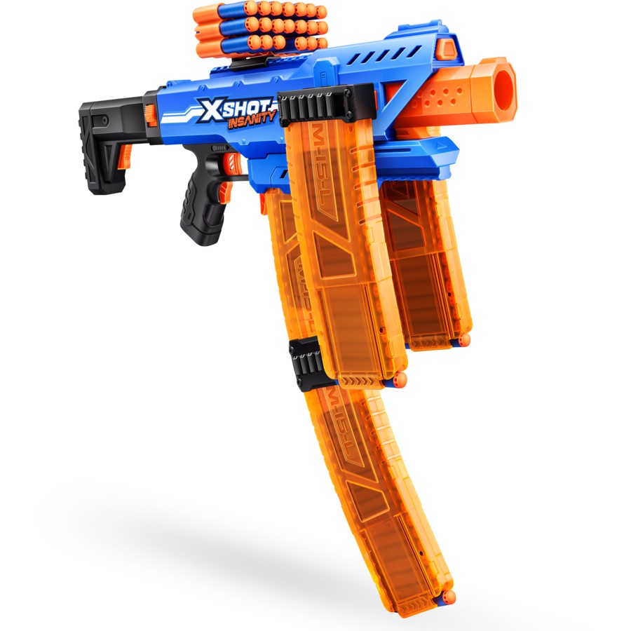 Zuru Kids Toy Blaster Shooting Gun Game with 72 Foam Darts, Childrens Motorised Blaster Toy