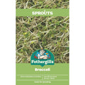 4x Fothergill's Broccoli Sprouts Vegetable Seeds, Home Indoor Garden Sprouting Broccoli Sprouts