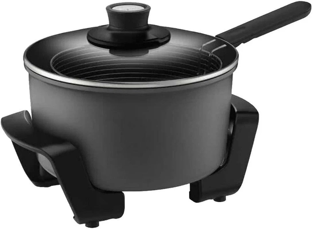 Sunbeam Deep Fryer Multi-Cooker Saucepan with Lid, 5L Portable Kitchen Cooking Appliance, Hot Chips Nuggets and more