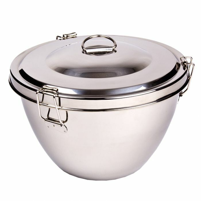Christmas Pudding Steamer Stainless Steel Basin Cake Pan Tin 2L Fruit Cake Cooker, Home Kitchen Appliances
