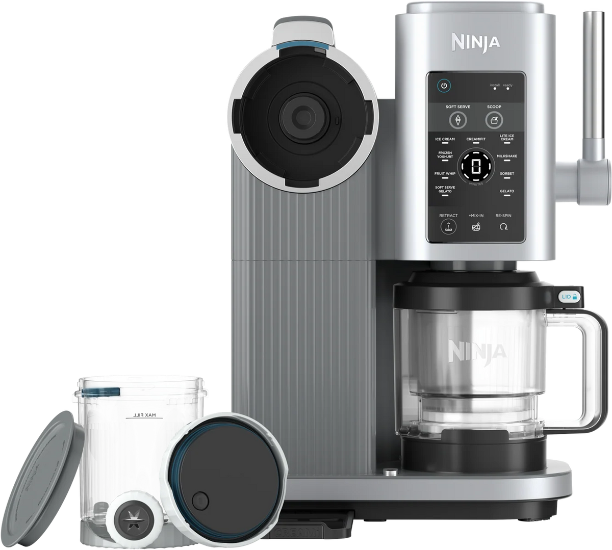 Ninja Swirl Frozen Yoghurt Soft Serve Gelato Sorbet Maker Dessert Machine Electric Home Party