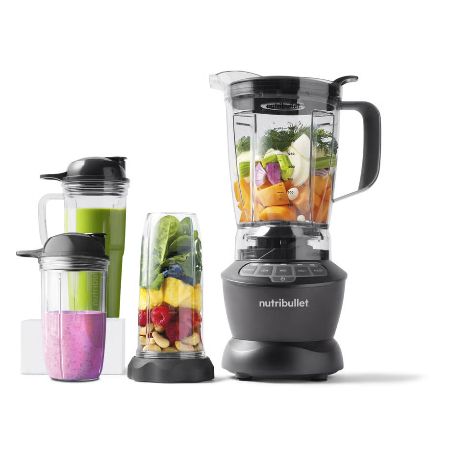 Nutribullet Blender 1200W 3 Speed Full Size 1.8L Blending Machine Food Processor