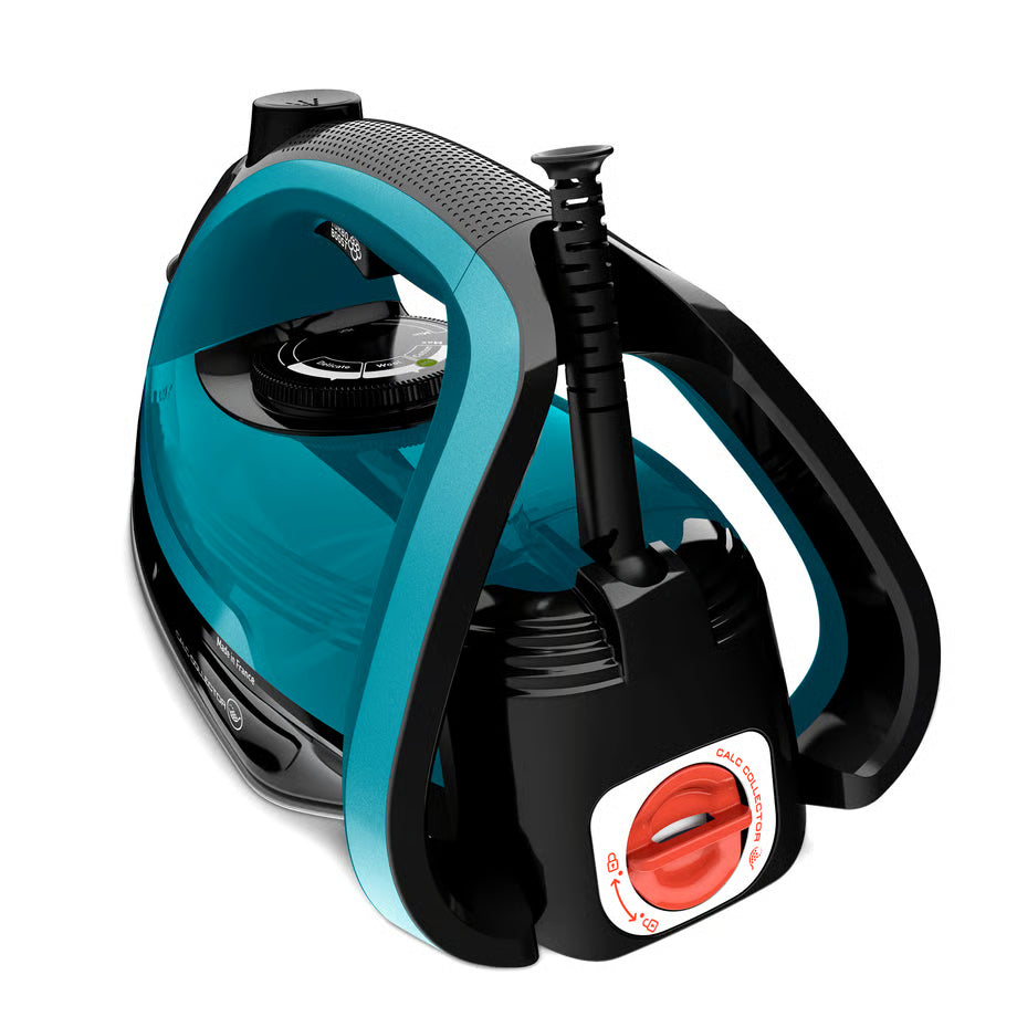 Tefal Steam Iron Anti-Calc 2400W Fast Heat-Up Garment Ironing Clothing Pant Dress Clothes Dressing Schoolwear
