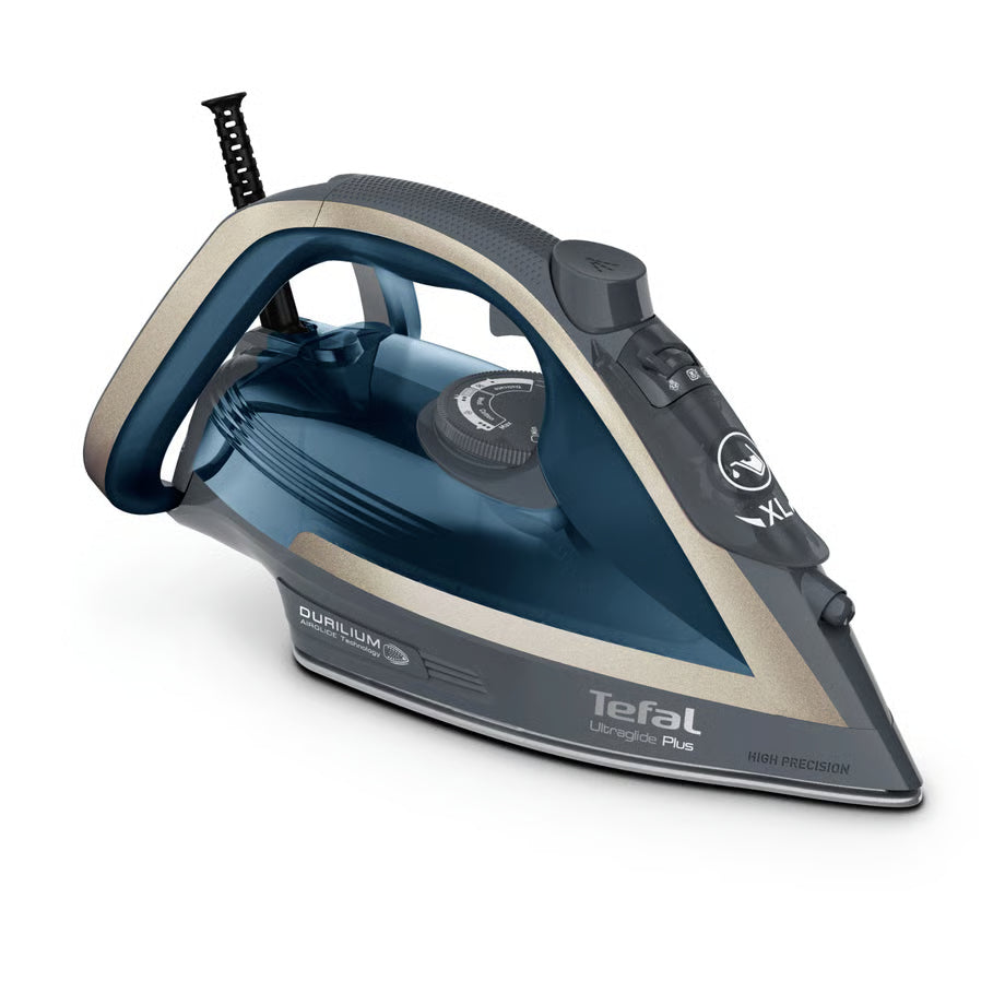 Tefal 2400W Extra Steam Iron Ironing Press | Clothes Steam Shirt Crease Remover | Scratch Resistant Soleplate