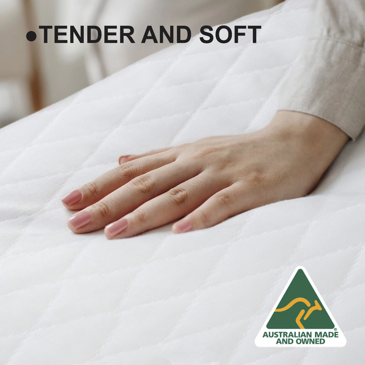 Queen Sized Quilted Fully Fitted Cotton Fitted Mattress Protector Topper Hypoallerhenic Bedding