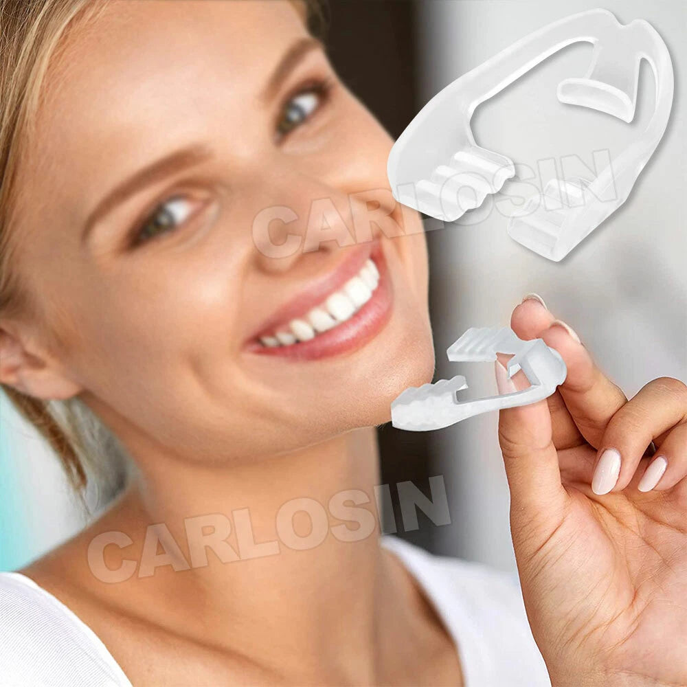 Teeth Grinding Mouth Guard Night Bruxism Clenching Tooth Night Sleep Dental Mouth Teeth Protector Anti-Grinding
