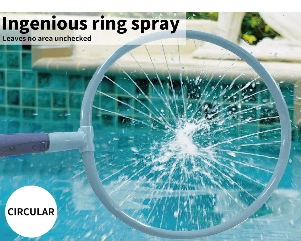 Dog Puppy Pet Washer Circular Tube Shower Washing Ring Sprayer Hair Fur Cleaner Washing Grooming