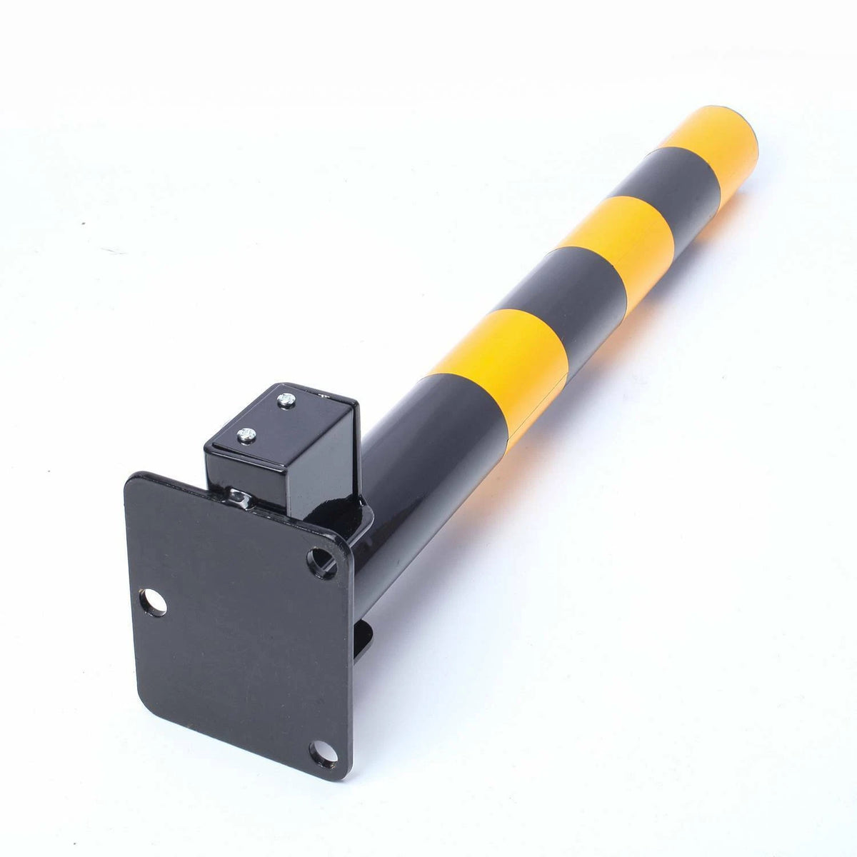 1x Parking Bollards, Fold Down Bollards for Vehicle Access + 3 Keys - Driveway, Reserve Parking, Storefront, Residential or Commercial