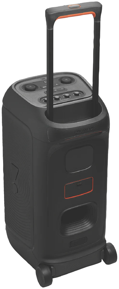 JBL Bluetooth Partybox Microphone Guitar Input Lights Strobe Effect 18hr Battery