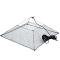 Yabby Crustacean Pyramid Net Trap Drop Steel Frame 59x59cm Fishing Trap Shrimp