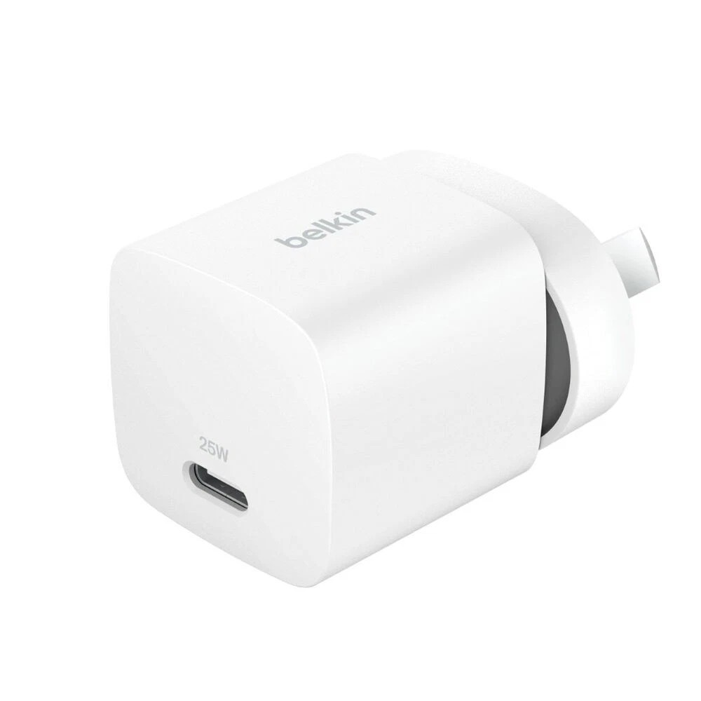 Belkin Boost Charge 25W USB-C Wall Charger | Fast Charge Adapter for iPhone & Android