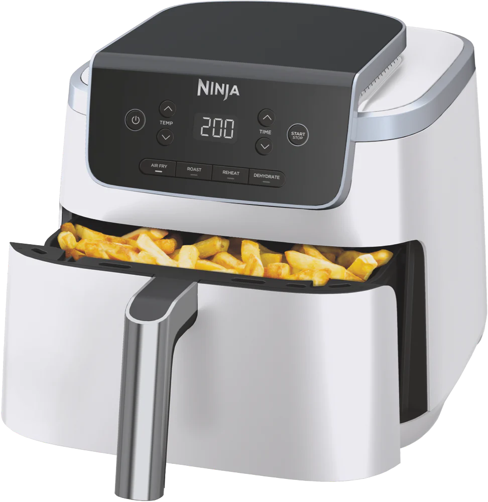Ninja Air Fryer 4.7L Airfrying Machine | Electric Kitchen Appliance Cooker | 4 Cooking Functions: Air Fry, Roast, Reheat and Dehydrate