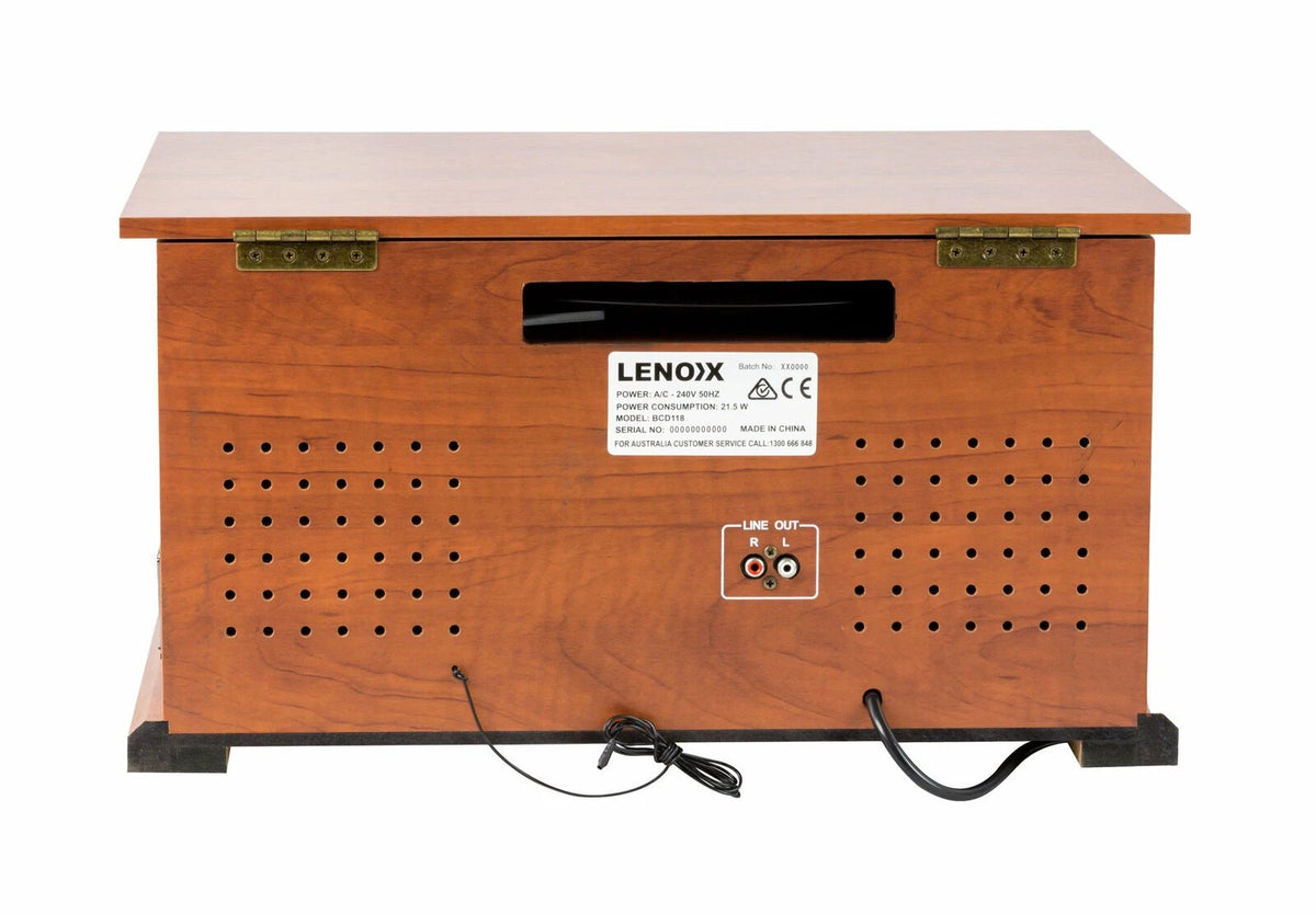 Vintage Bluetooth Speaker | Retro Turntable Vinyl Record Player CD Player AM/FM Radio Cassette