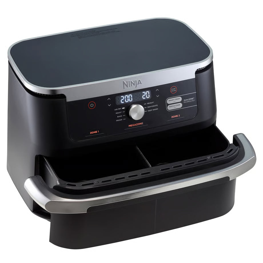 Ninja Air Fryer Dual Basket | 2x 5.2L Double Tray Airfrying Healthier Cooking | Air Roast Dehydrate