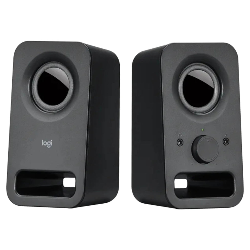 Logitech Computer Speakers | Multimedia 2.0 Channel Laptop Tablet PC Speakers | Stereo Sound Music