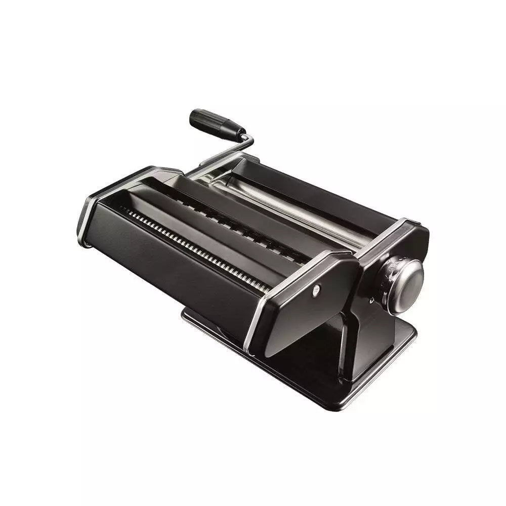 Baccarat Pasta Maker | Fresh Homemade Spaghetti Fettucini Roller | Manual Machine Cutter Stainless Steel