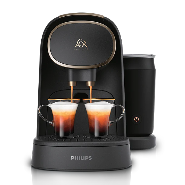 Philips Single/Double Capsule Pod Coffee Machine | Barista Cappuccino Latte Maker