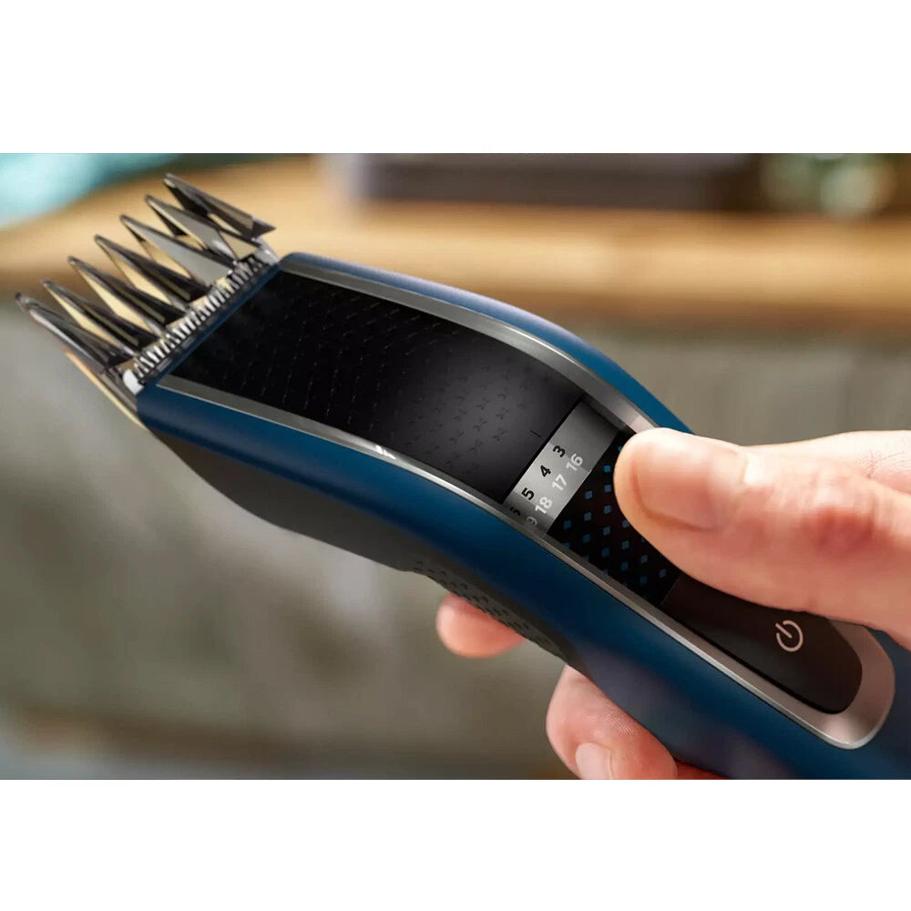 Philips Hair Clipper Men's Home Barber Cordless Trimmer Rechargeable Haircutting 28 Length 0.5-28mm Stainless Steel Blades