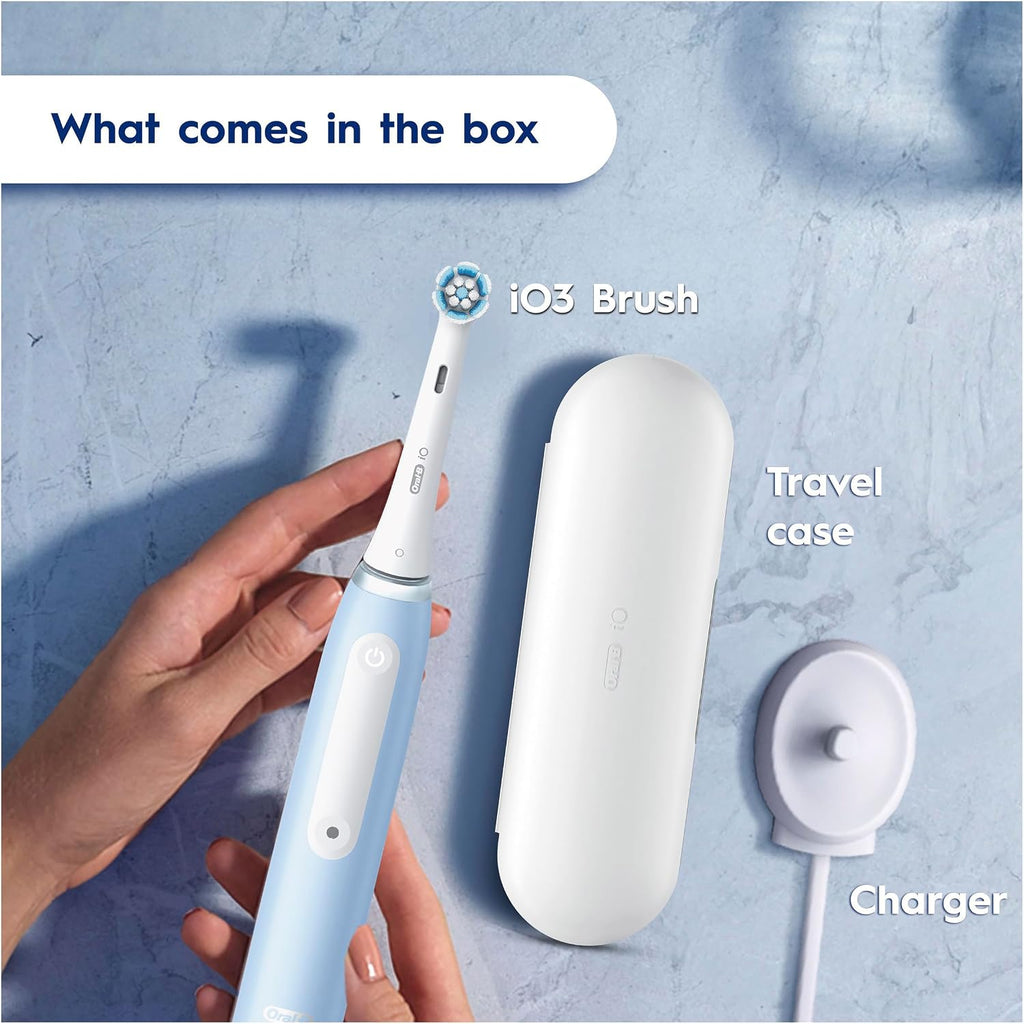 Oral-B Electric Toothbrush Clean & Gum Protect, Gum Pressure Sensor, 2 Minute Timer, Clean & Gum Protect Brush Head, Long Lasting Battery