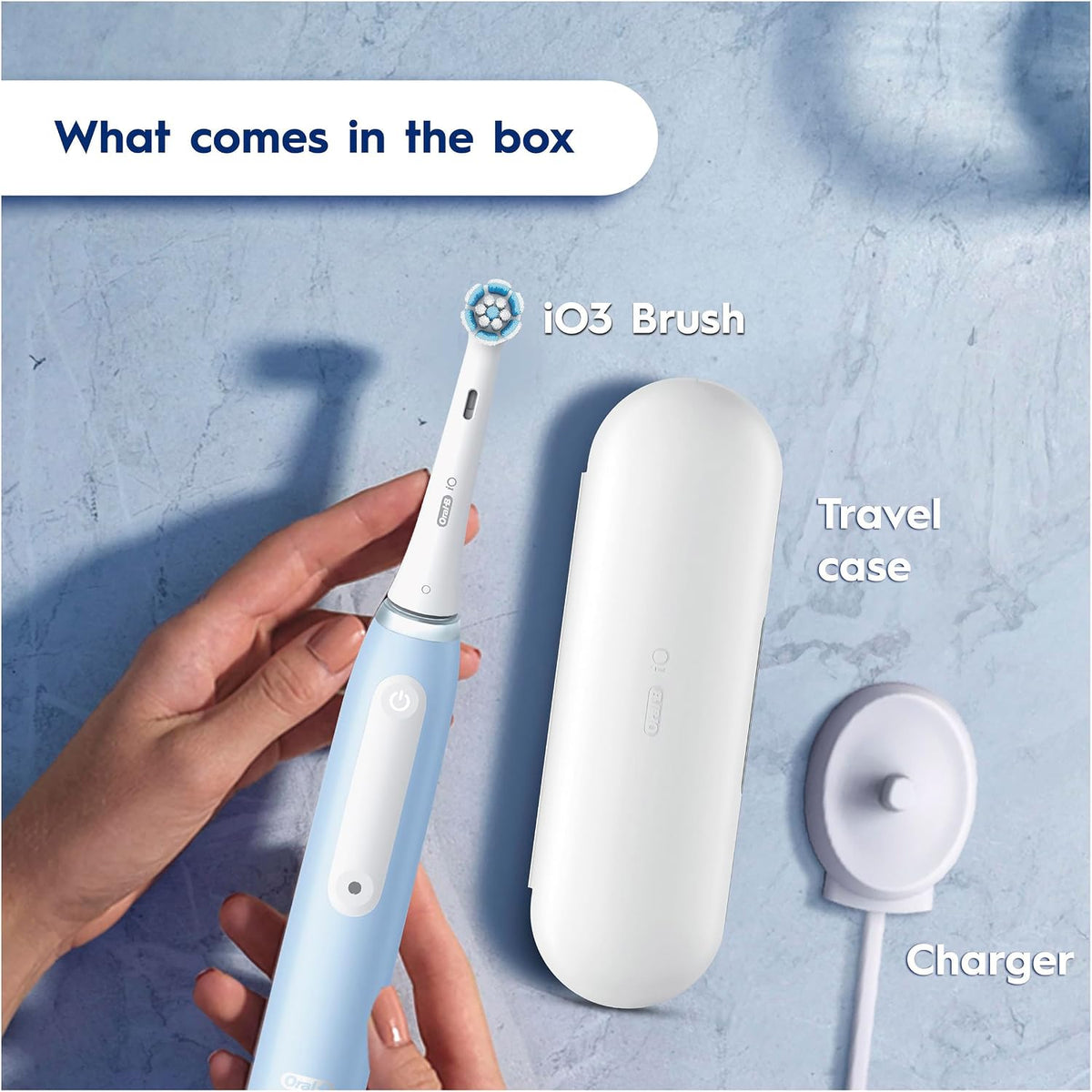 Oral-B Electric Toothbrush Clean & Gum Protect, Gum Pressure Sensor, 2 Minute Timer, Clean & Gum Protect Brush Head, Long Lasting Battery