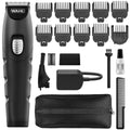 Wahl Cordless Beard Trimmer Hair Clipper Multi-Groomer Ear Nose Eyebrow 19PC Grooming