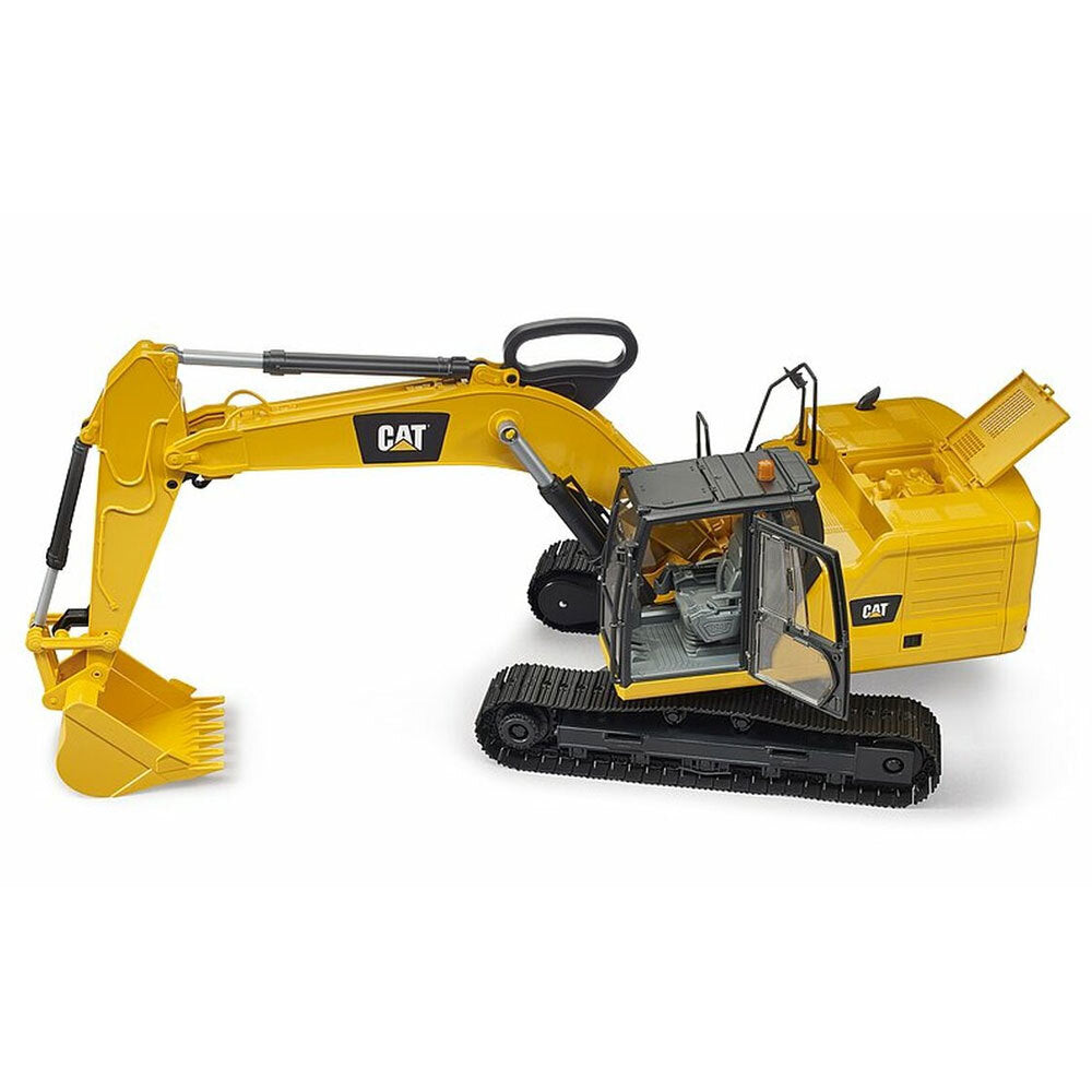 Caterpillar/Cat Excavator/Digger w/Tracks | Beautifully Detailed Bruder Digger 60cm | Scale 1:16 63cm | Suitable 4+ years