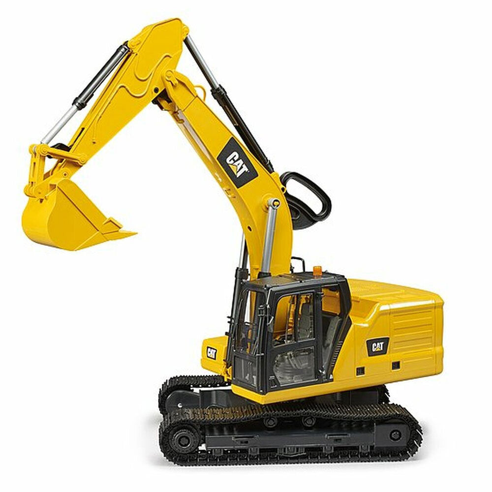 Caterpillar/Cat Excavator/Digger w/Tracks | Beautifully Detailed Bruder Digger 60cm | Scale 1:16 63cm | Suitable 4+ years