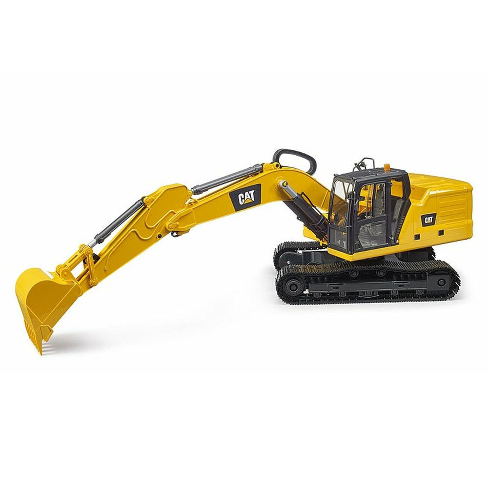 Caterpillar/Cat Excavator/Digger w/Tracks | Beautifully Detailed Bruder Digger 60cm | Scale 1:16 63cm | Suitable 4+ years