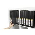 Marbig Clearview 4 D-Ring Insert Binder | 20pc A4 File 25mm Document Organiser Black