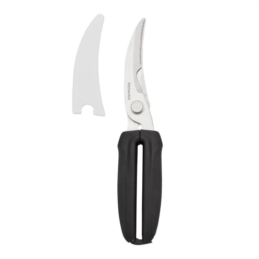 KitchenAid Poultry Shears Stainless Steel Kitchen Scissors/Cover 22.5cm BLK