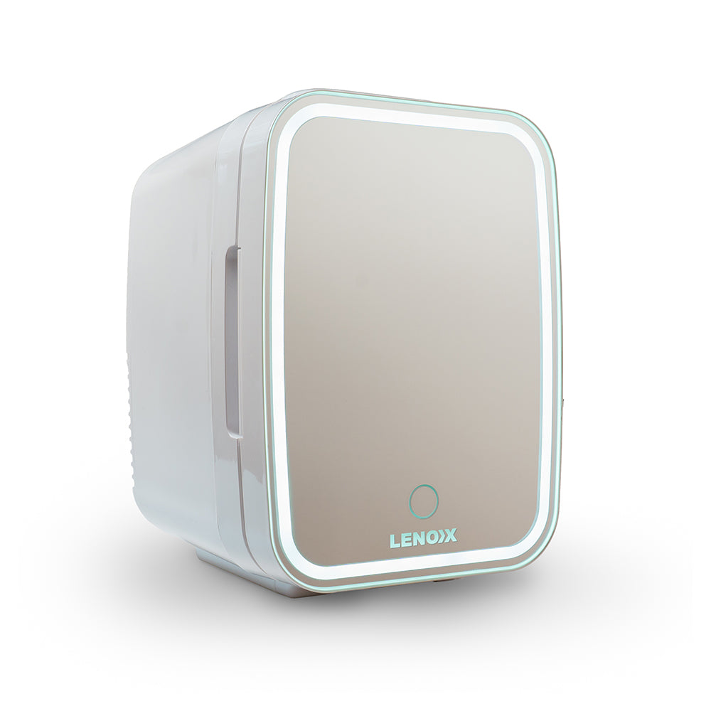 Cosmetic Mini Fridge 4L | Lenoxx Portable Beauty Skincare Refrigerator | Electric Cooler 43W
