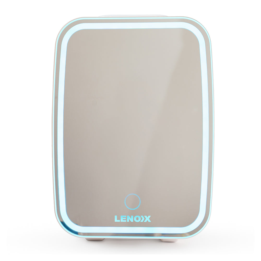Cosmetic Mini Fridge 4L | Lenoxx Portable Beauty Skincare Refrigerator | Electric Cooler 43W