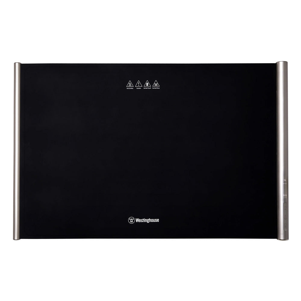 WESTINGHOUSE Portable Silicone Food Warming | Heat Mat 400W | Black with Carry Bag